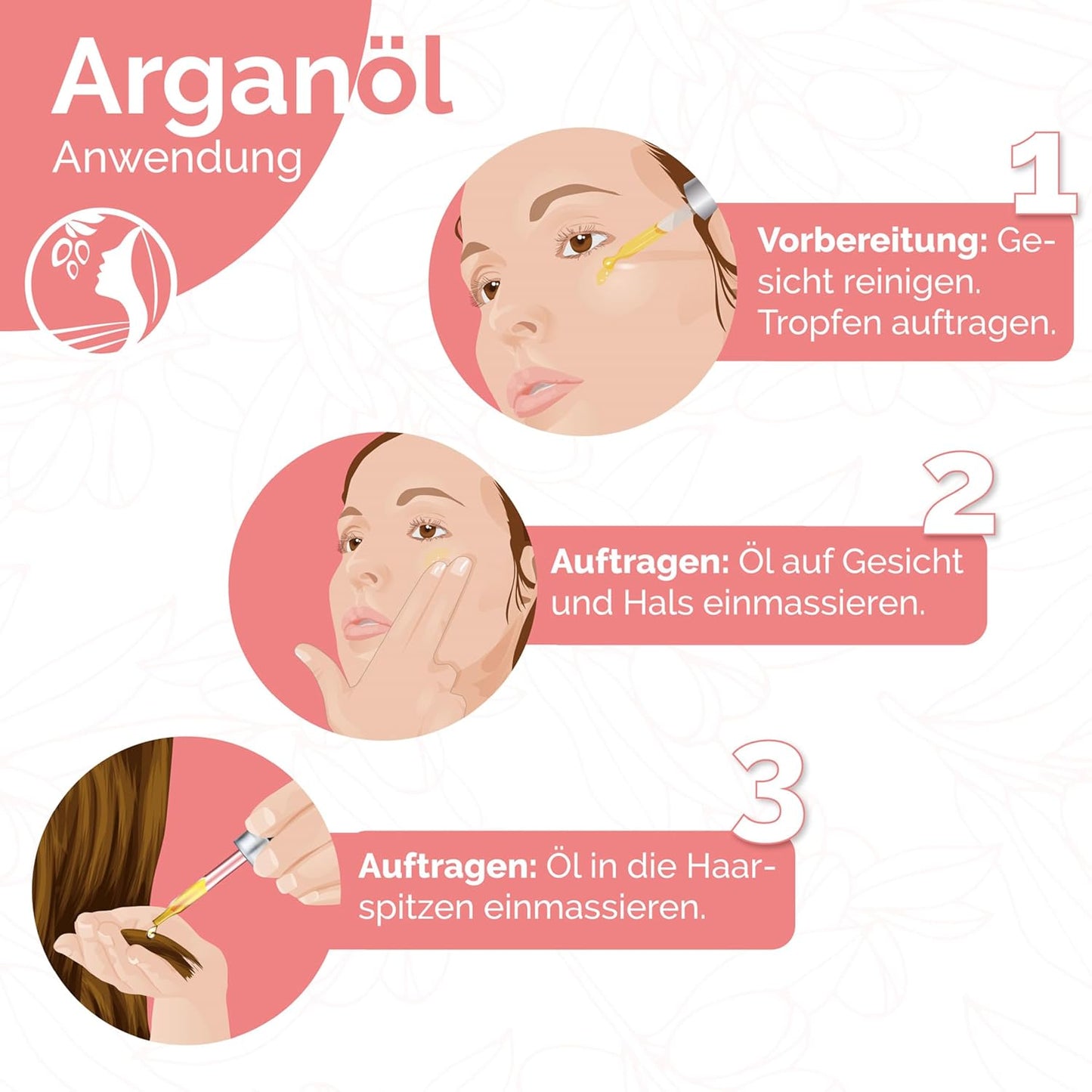 Argan- und Lavendelöl Feuchtigkeitscreme (100 ml), Arganöl mit Lavendel 100 ml (1er Pack)