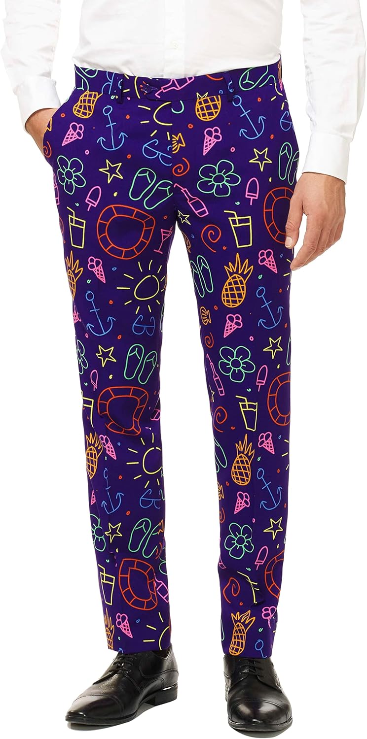 Party-Anzugset für Herren, 48 Doodle Dude