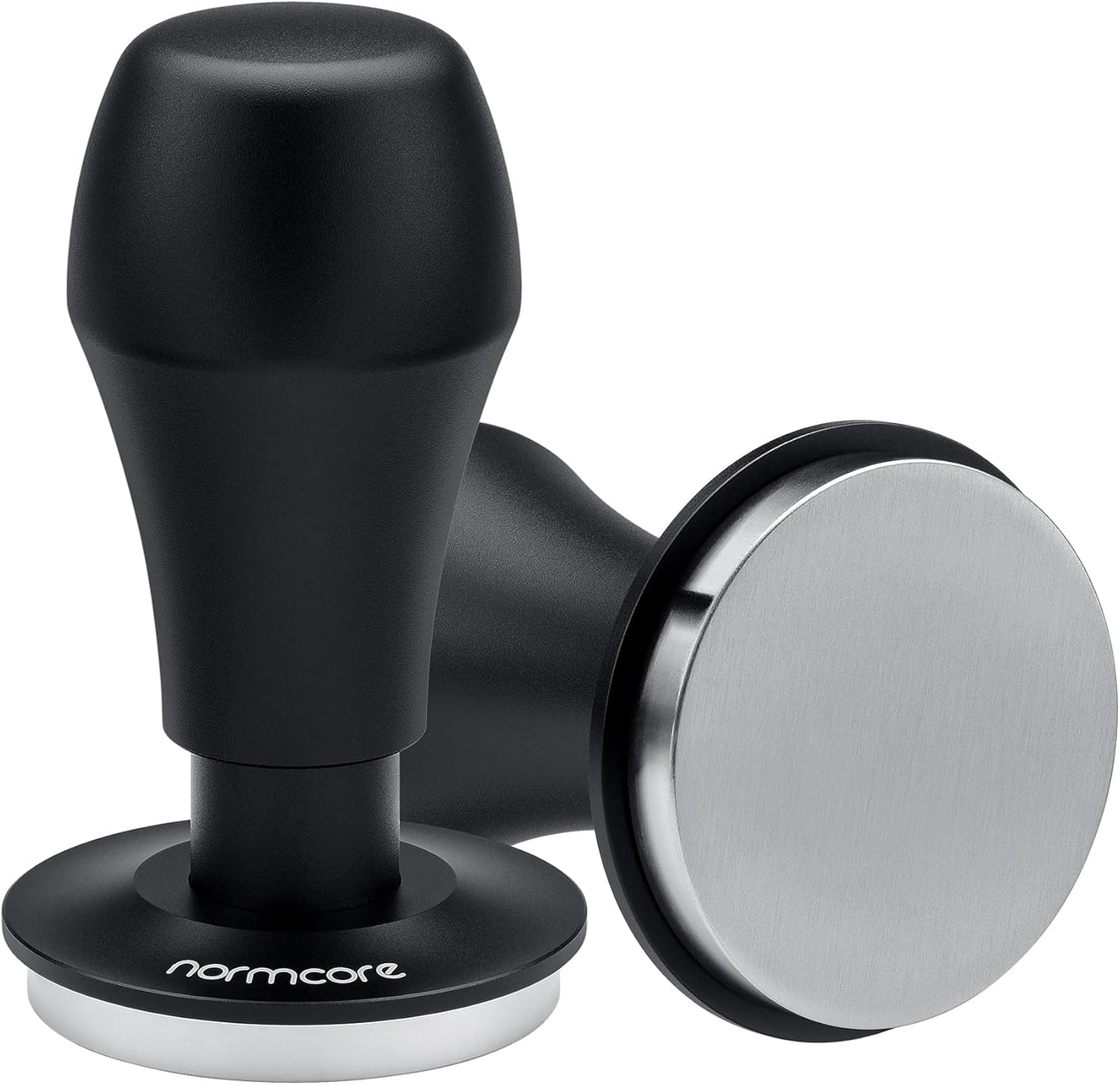 Kaffeestampfer V4.1 mit Klick-Sound-Feedback, 51,5 mm, Schwarz 51.5mm Flat Base