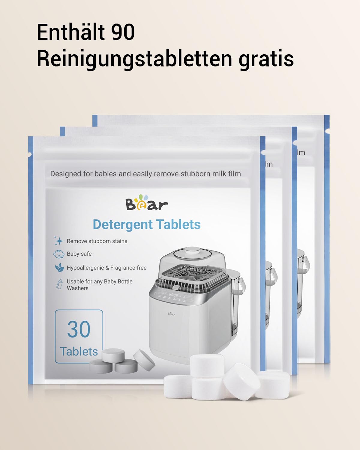 Bottle Washer Pro für Babyflaschen & Milchpumpen-Teile
