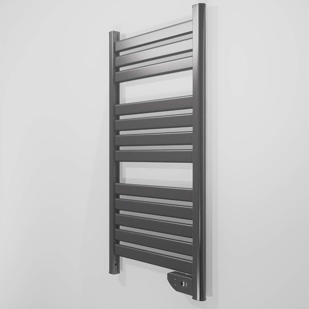 Badheizkörper ReadyWarm 9050 Twin Towel, Grau, 55 x 4 x 102 cm