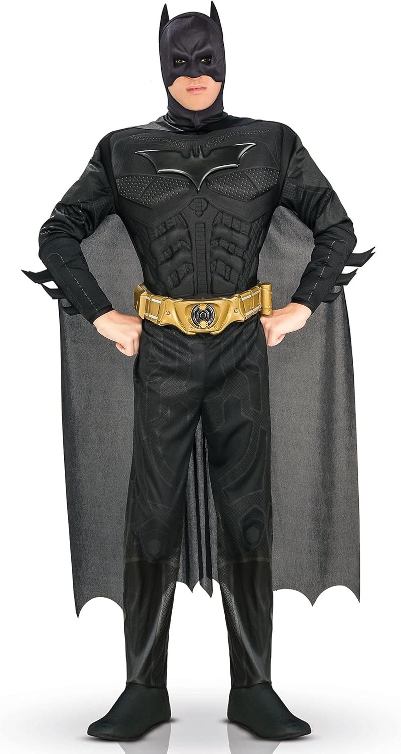 Batman Superhelden Kostüm für Herren, XL