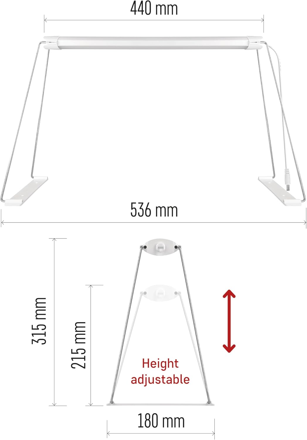 LED-Grow-Lampe mit Timer, Z7903