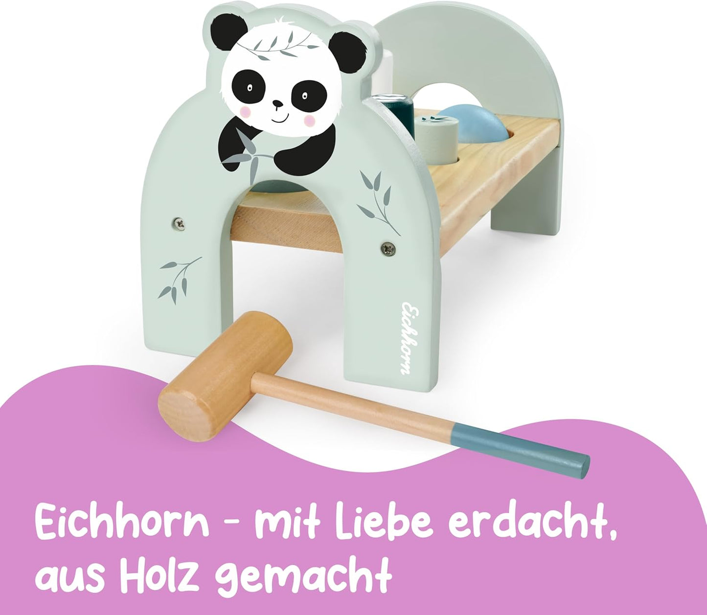Holz-Klopfbank, Single
