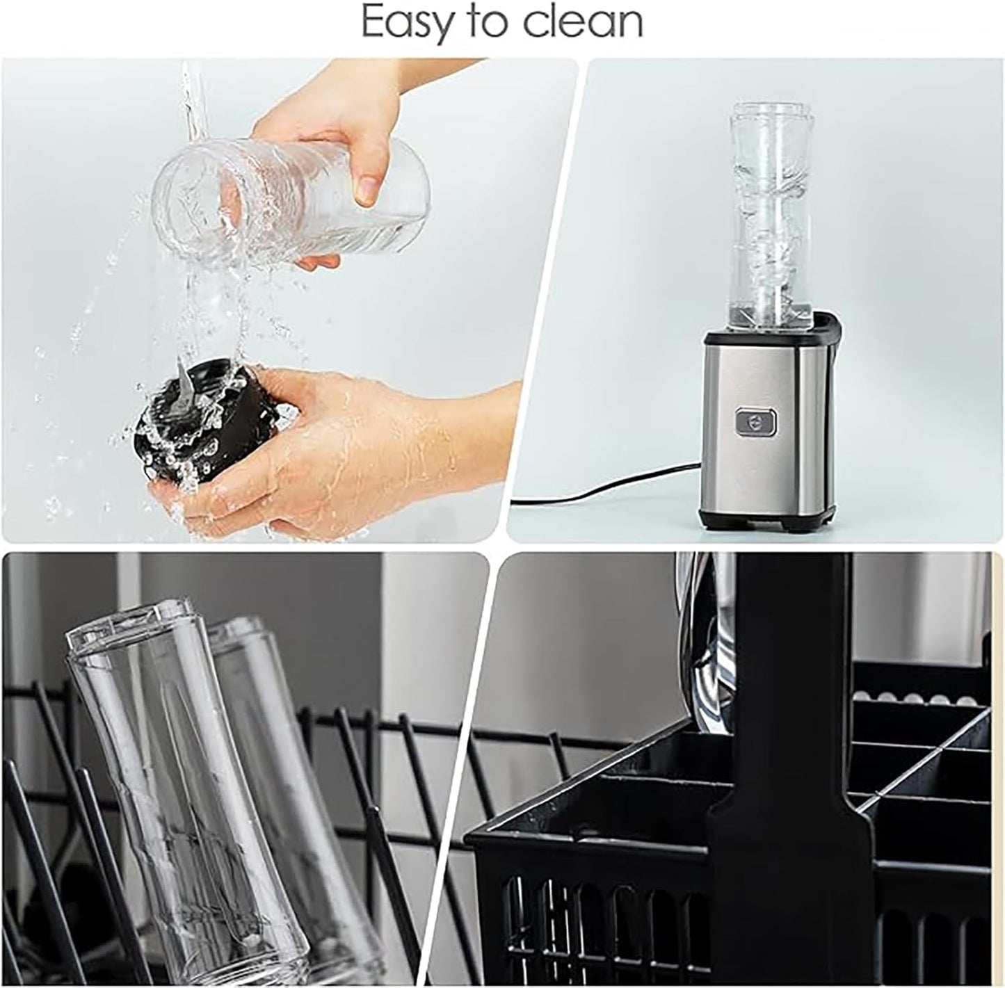 Smoothie Maker mit 2 Flaschen