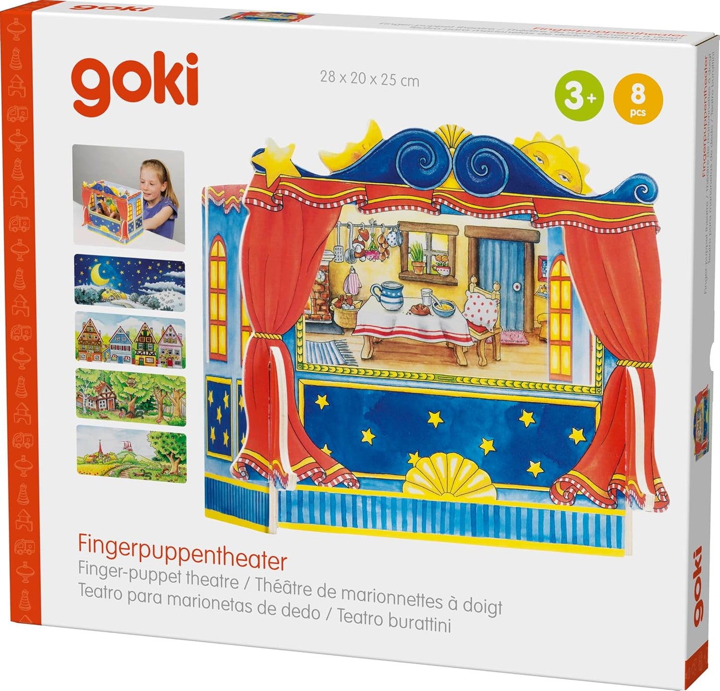 Fingerpuppentheater für Kinder