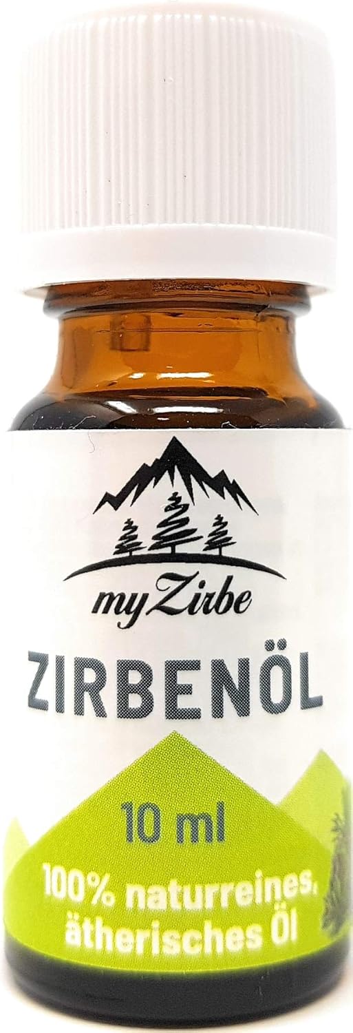 Zirben Duftset mit Holzschale und Zirbenöl