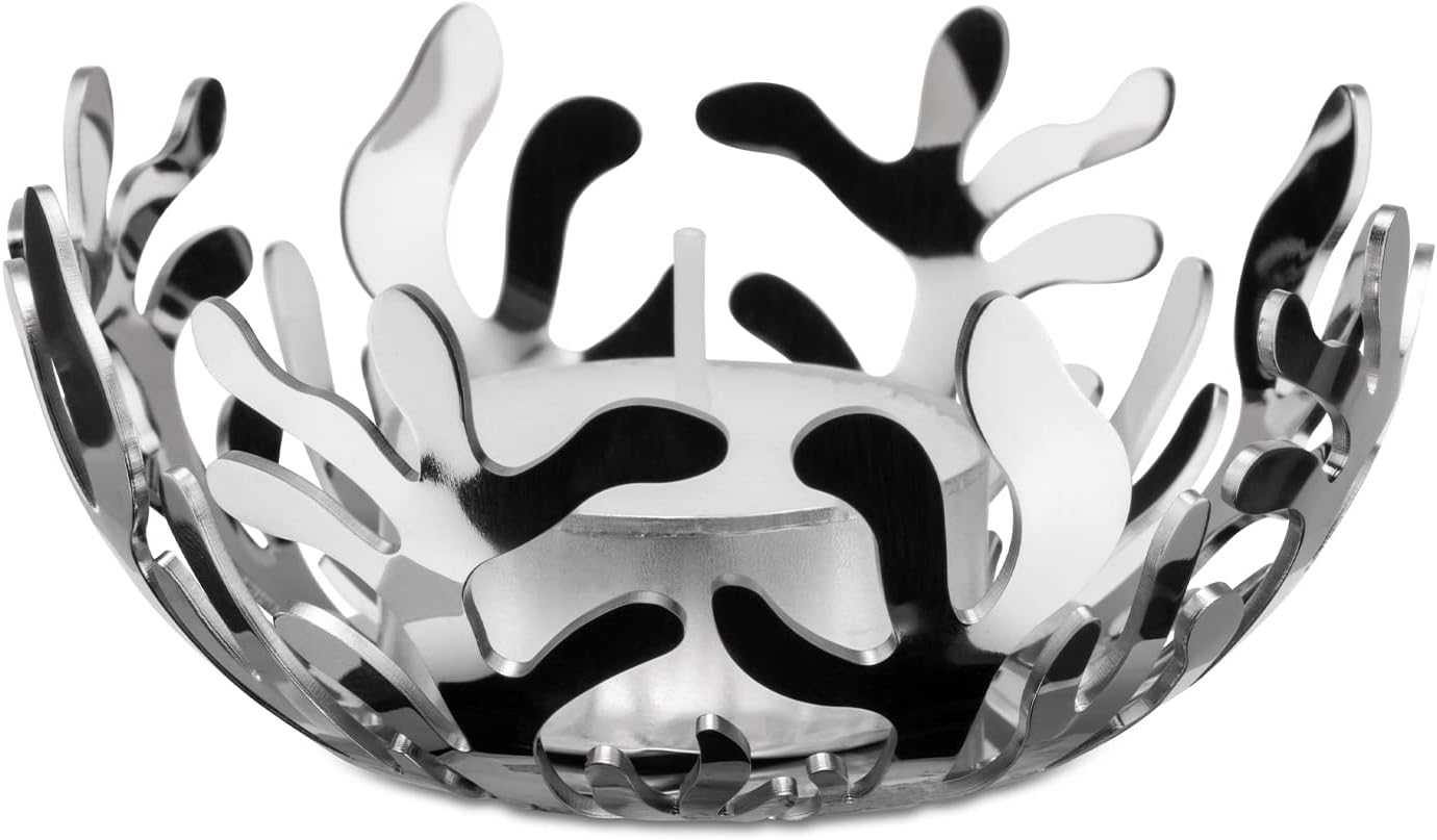 Mediterraneo Teelichthalter aus Edelstahl, Rostfreier Edelstahl