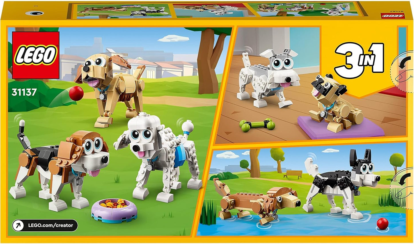 Creator 3in1 - Niedliche Hunde (31137)