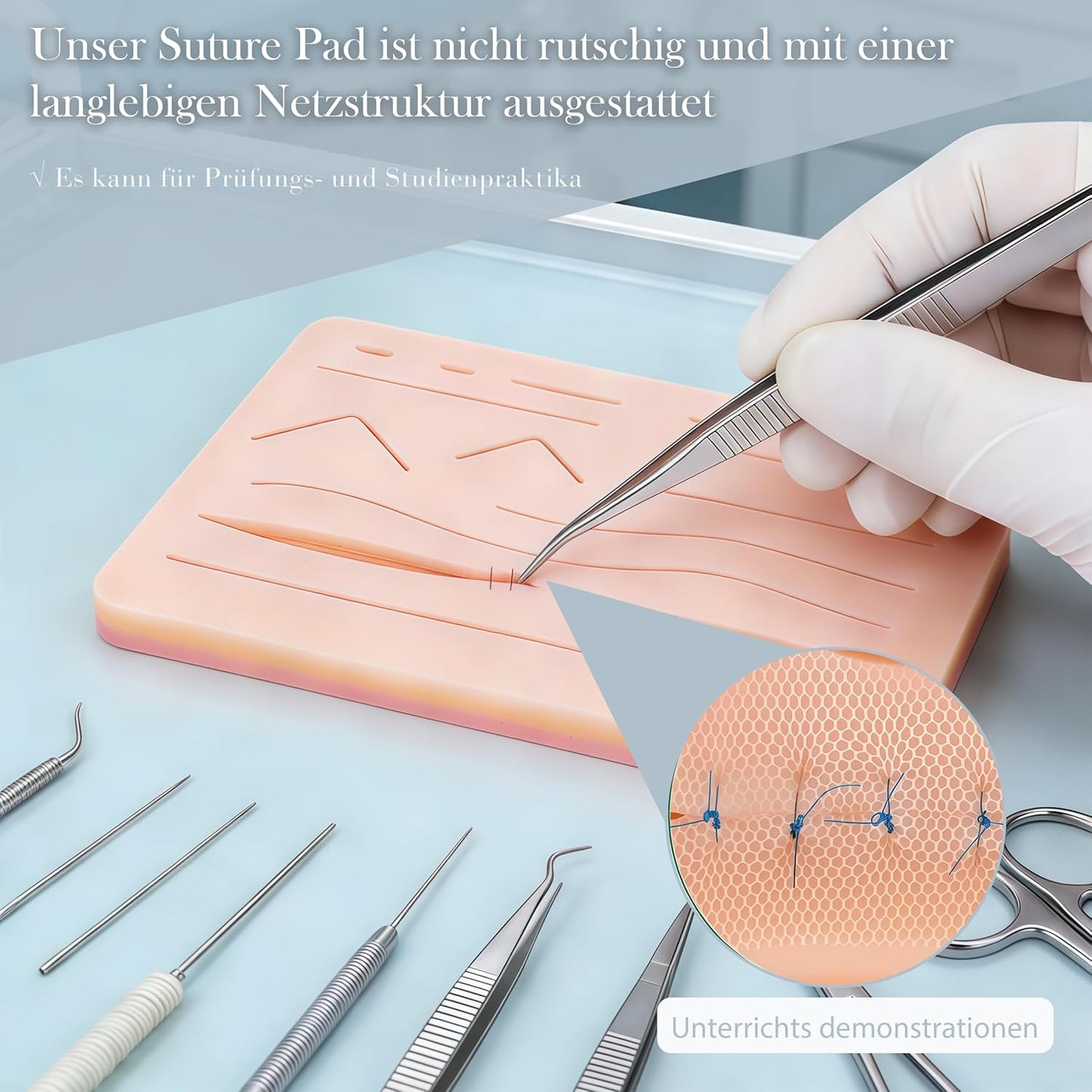Chirurgisches Nahtset: Suture Practice Kit