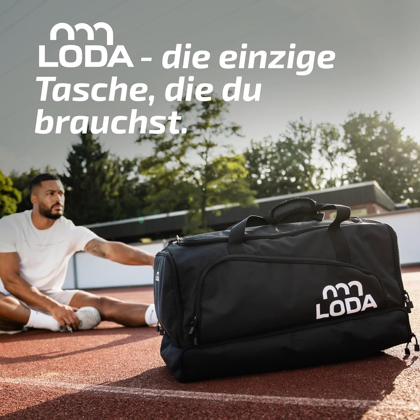 Multifunktions-Sporttasche mit Rucksackfunktion, 48L