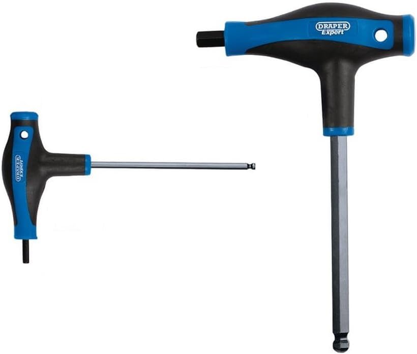8-teiliges T-Griff Sechskant- & Kugelkopfschlüssel-Set, 1 Blau