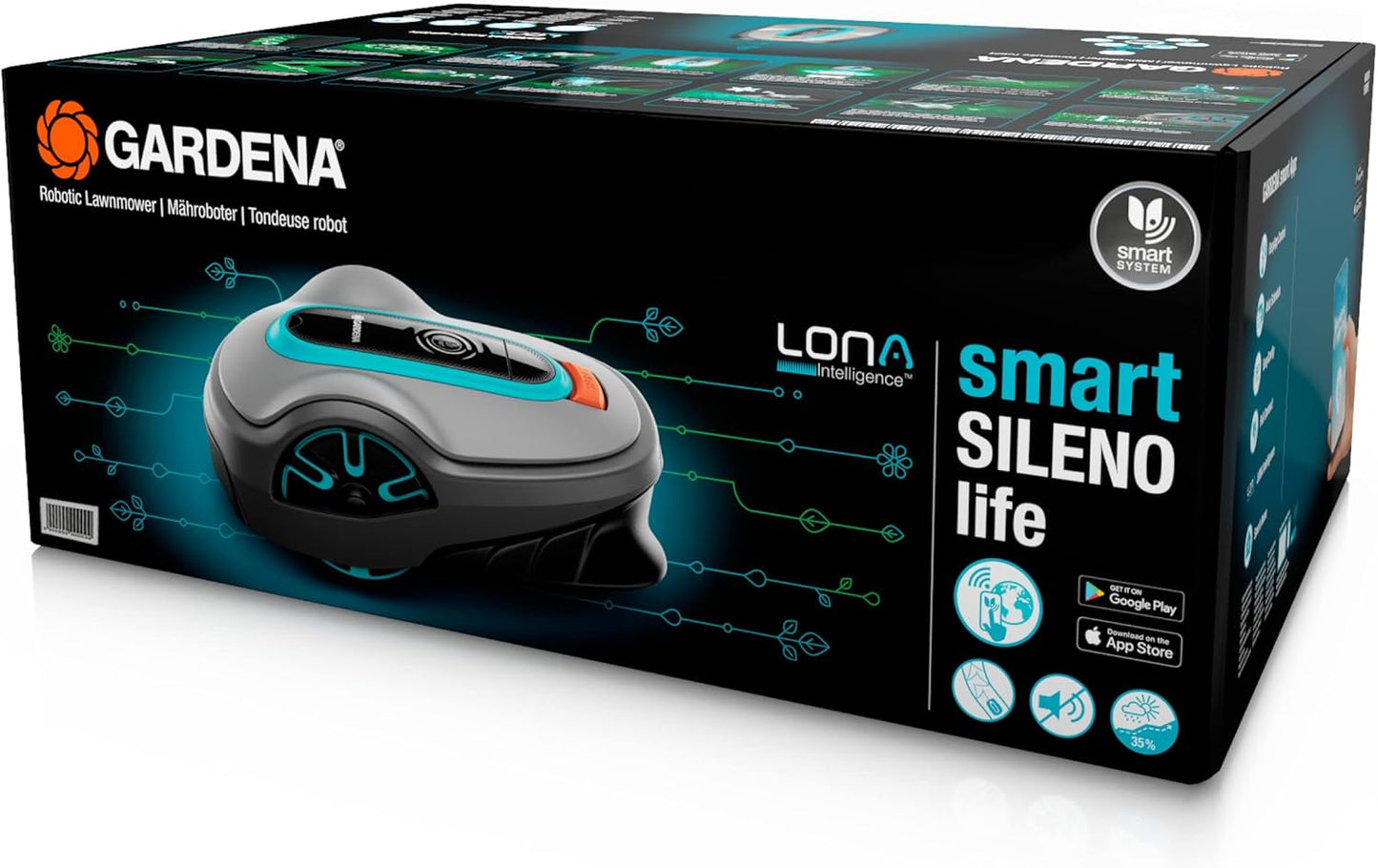 Mähroboter Smart Sileno Life, 1500m2