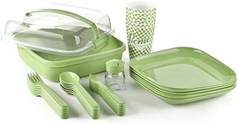 Picknick-Set, Grün