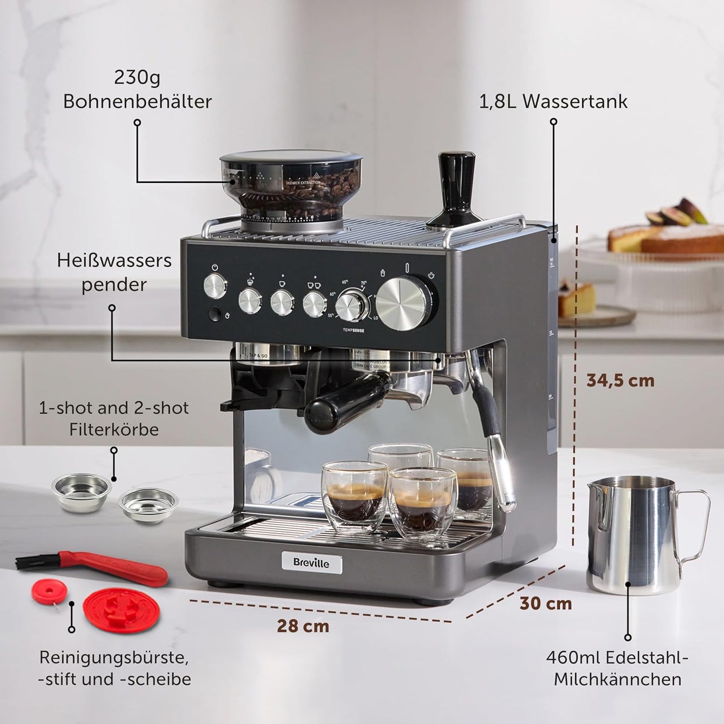 Barista-Espressomaschine Sense, Barista Sense