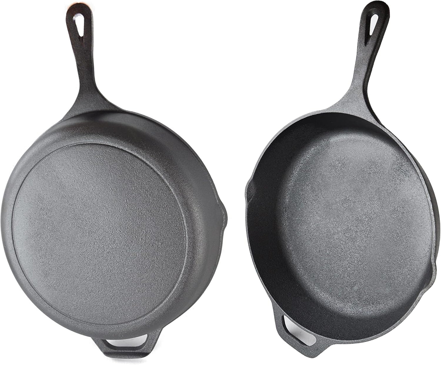 Runde Gusseisen-Bratpfanne, 26 Cm 1