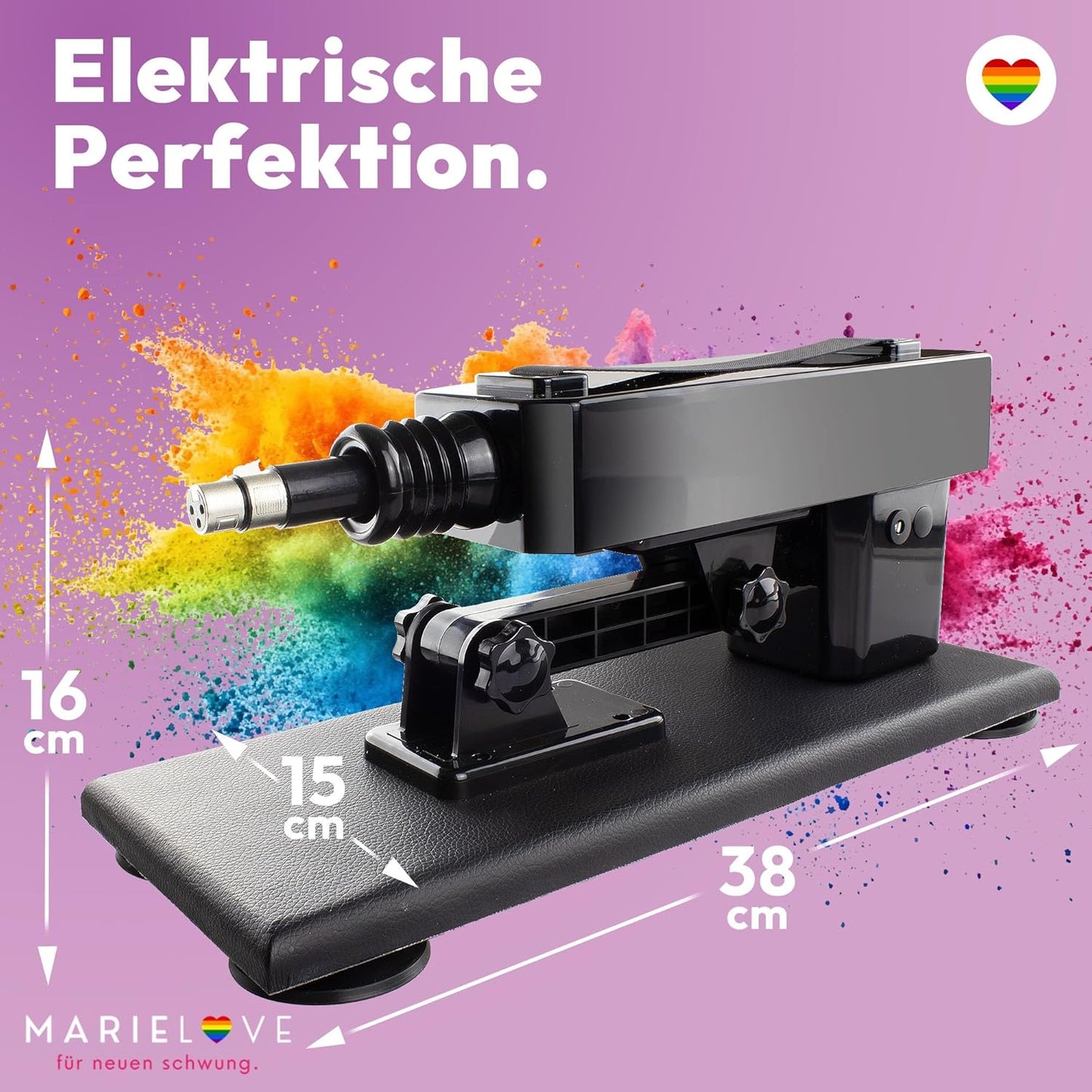 Sexmaschine mit KI-App & Dildo Set