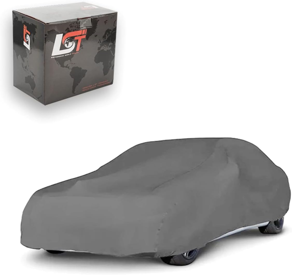 Autoabdeckung, 380 x 125 x 120 cm, S (380x125x120cm) Grau