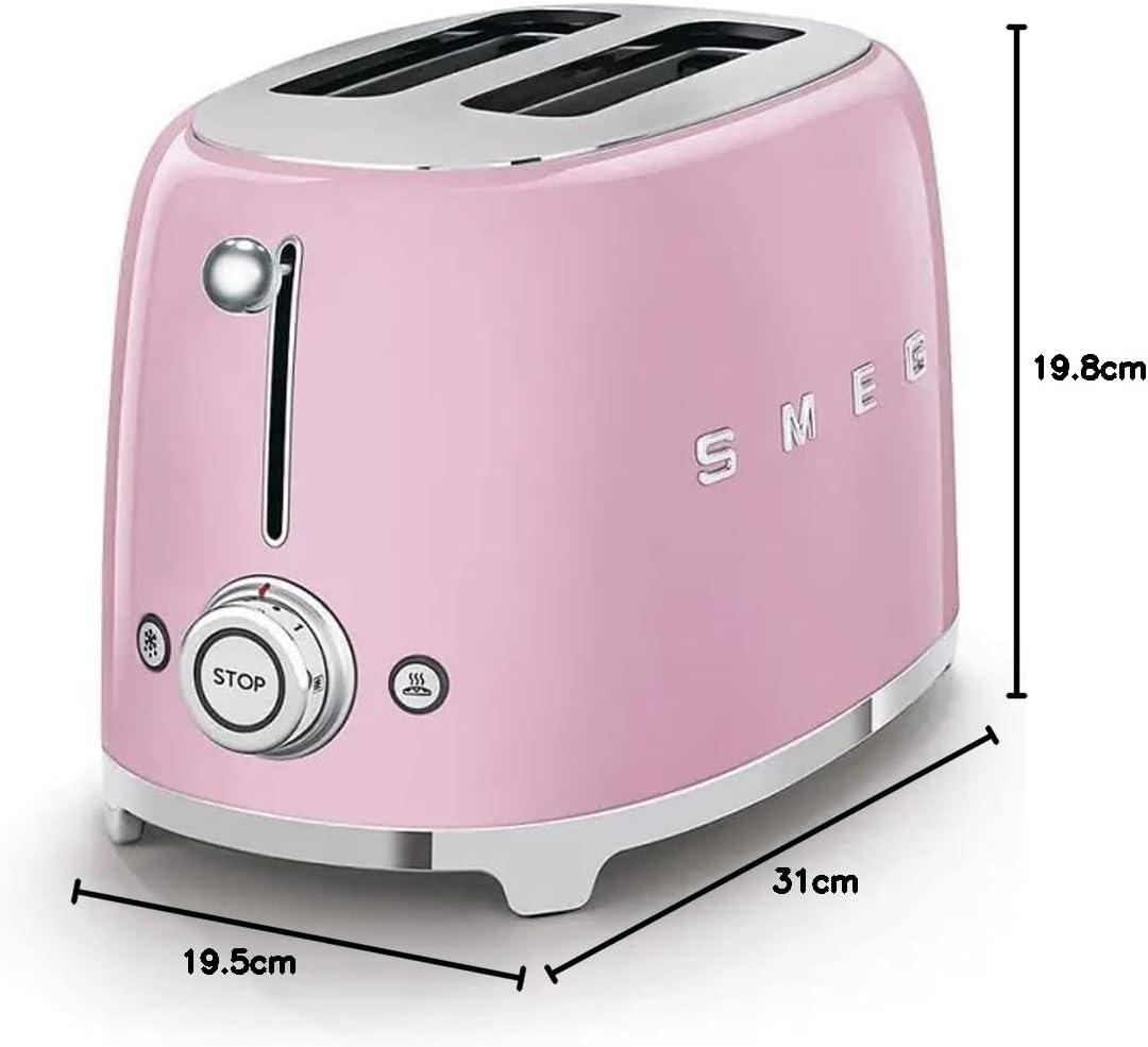 Toaster 50's Style Kompakt, Rose