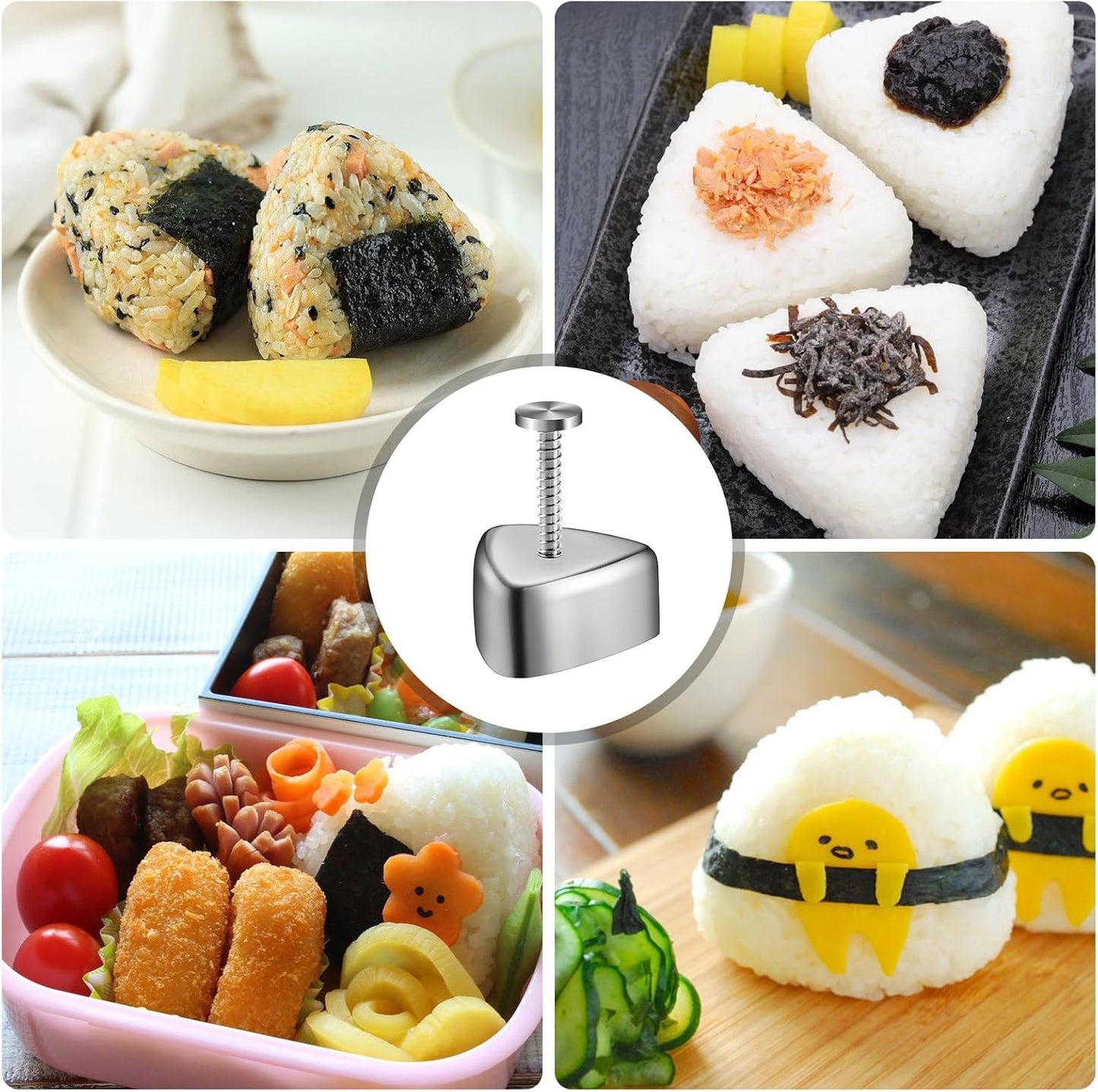 2er-Set Onigiri Dreieck-Form