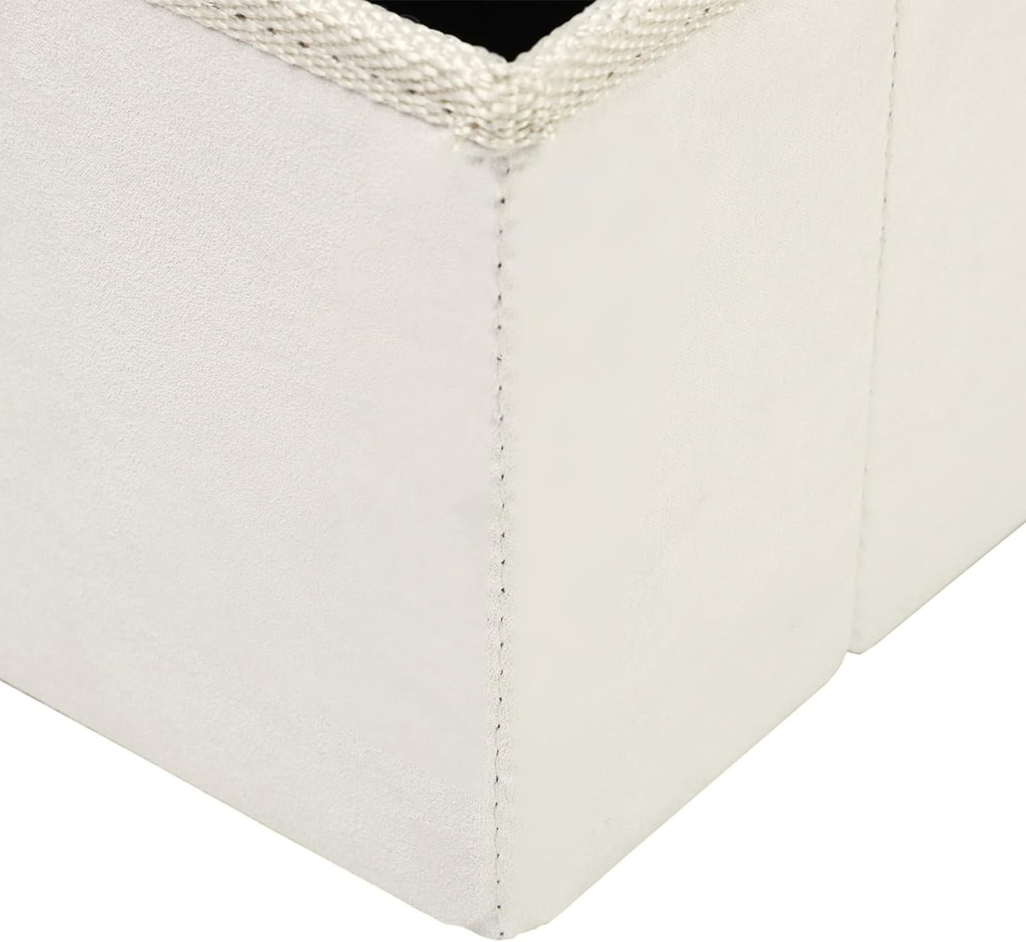Faltbare Haustiertreppe mit Stauraum (3 Stufen), Weiss