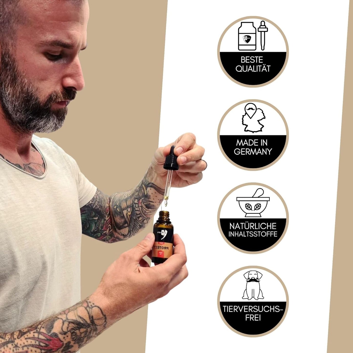 Golds Bartöl Protect, 30 ml (1er Pack)