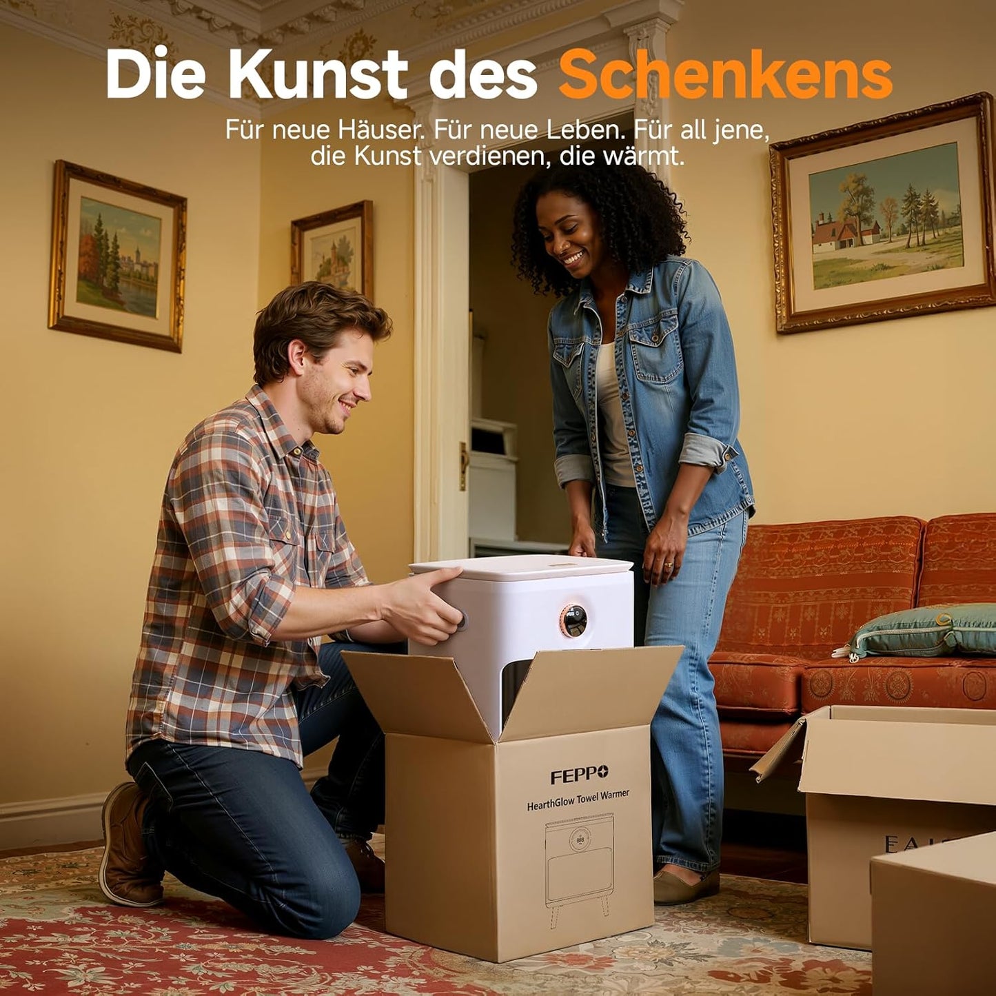 Handtuchwärmer mit Timer & LED Countdown (23L)