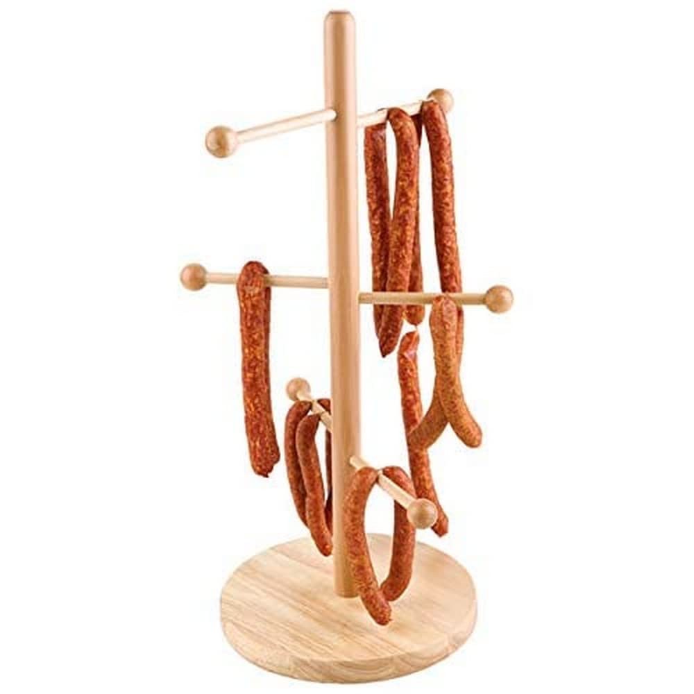 Brezel- und Wurstständer, Hellbeige Ø 28 cm x 50 cm