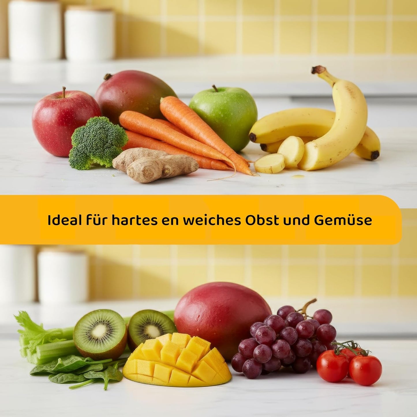 Professioneller Edelstahl Entsafter mit LED-Display
