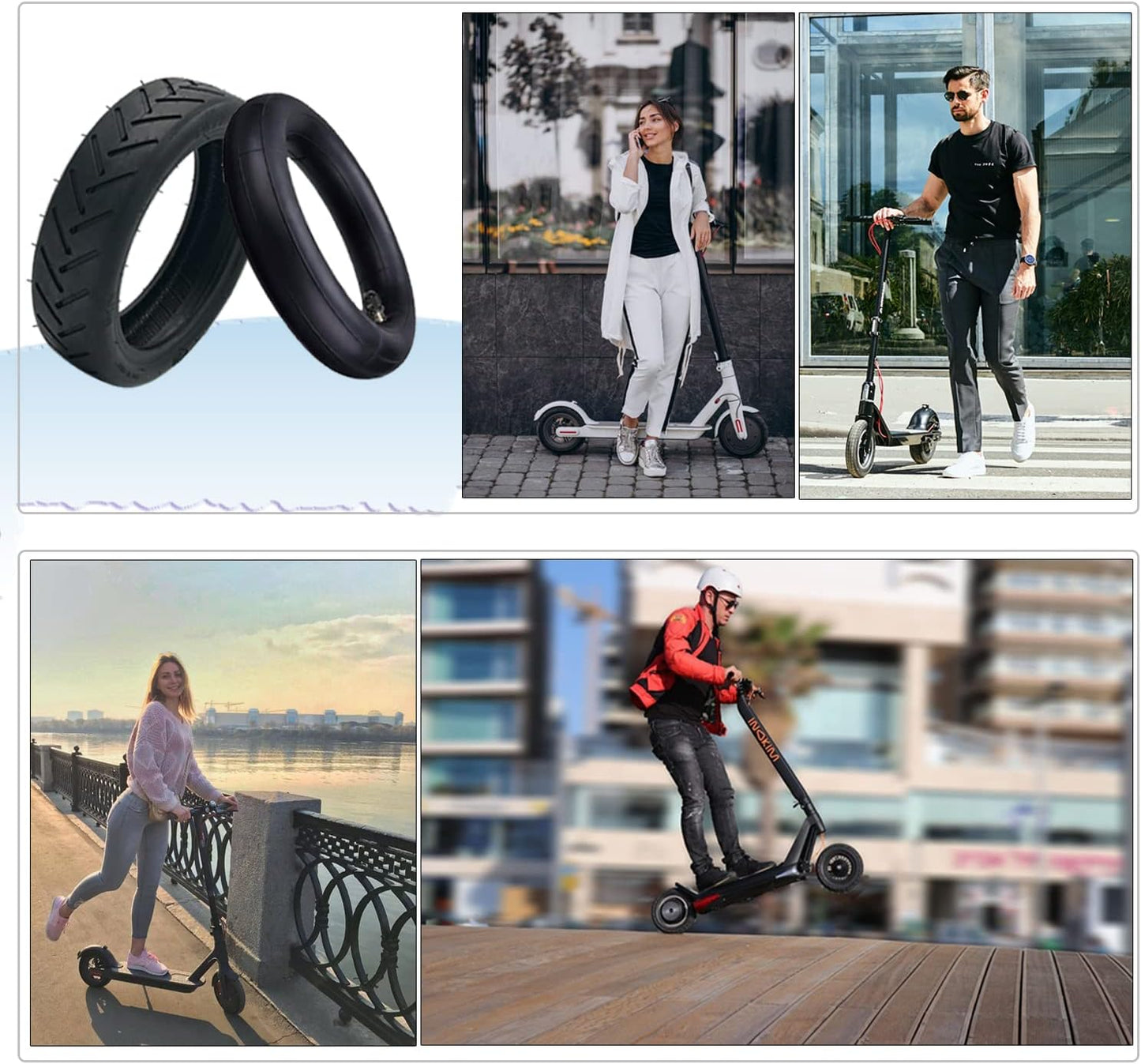 E-Scooter Ersatzreifen, Innen &Aussen 2St
