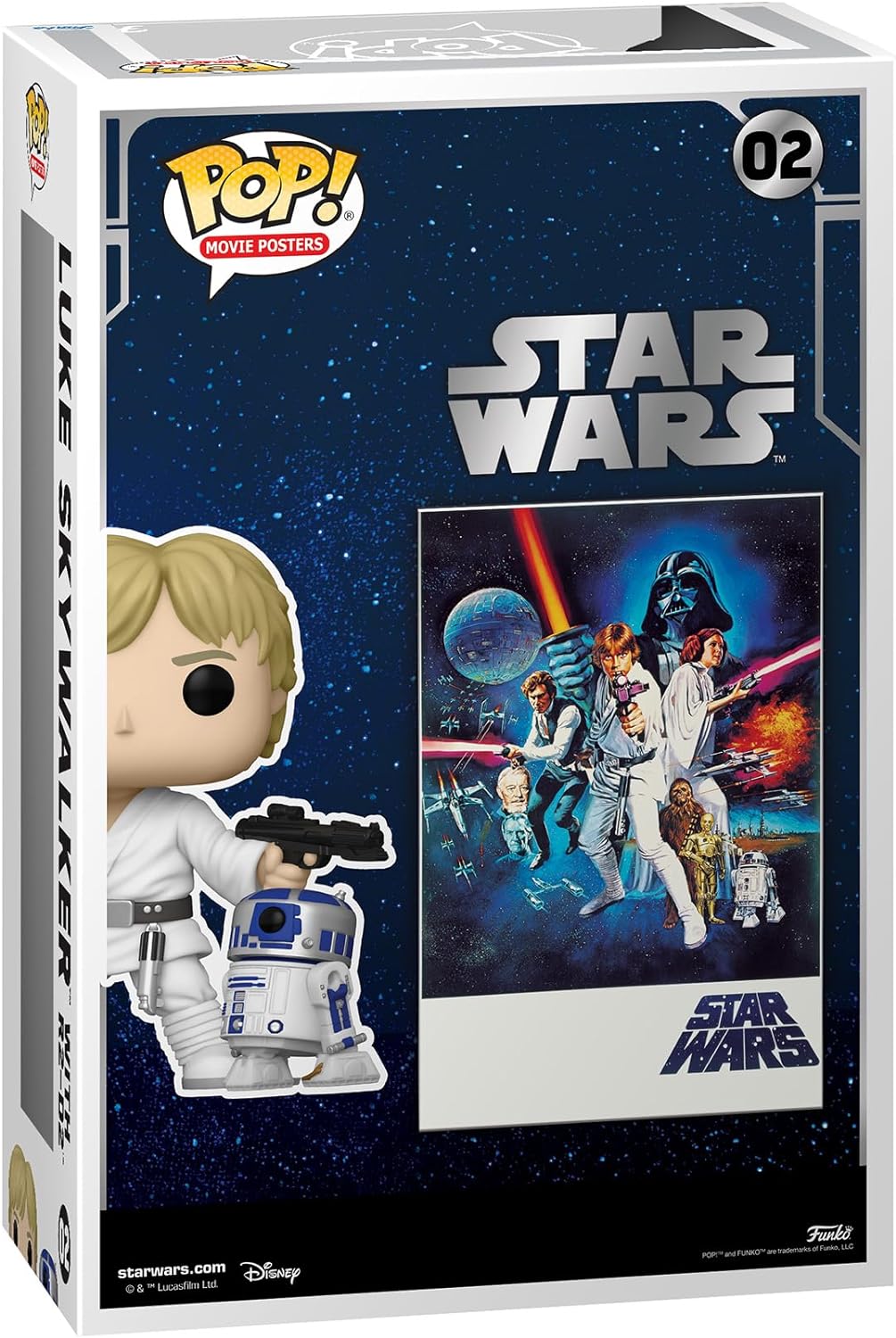POP! Movie Poster Star Wars Luke Skywalker R2-D2 (02)