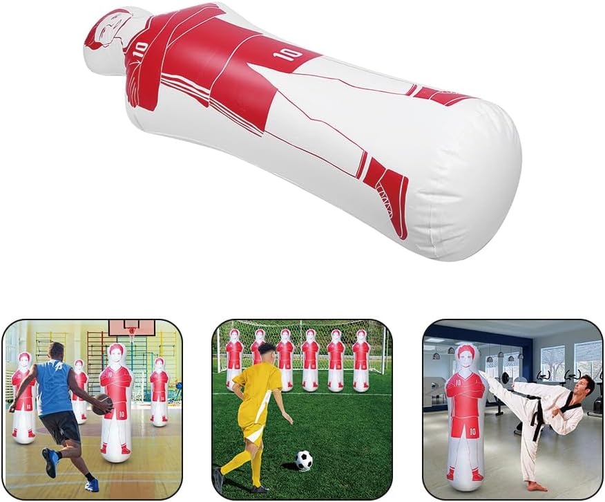 Fussball-Trainings-Dummy, Rot