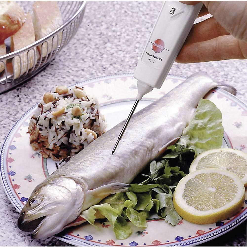 Lebensmittel-Kern-Thermometer mit Schutzhülle, NTC
