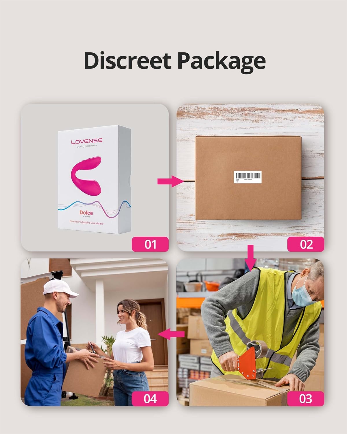 Dolce Paarvibrator mit App-Steuerung