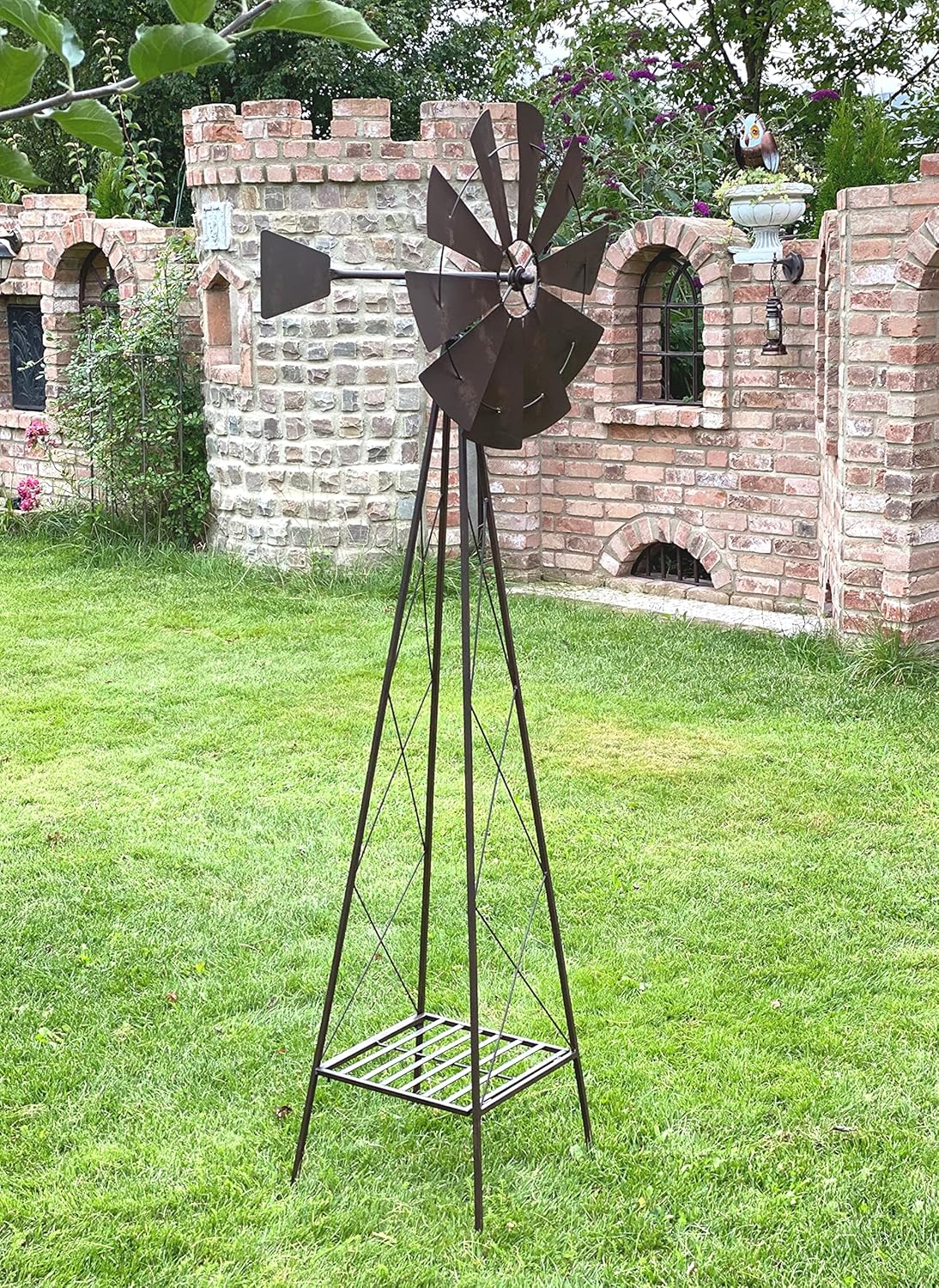 Gartenstecker mit Windrad