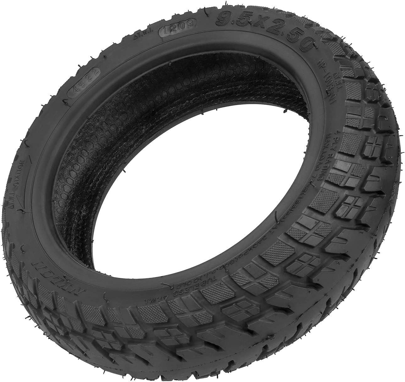 9,5 Zoll Offroad-Reifen für Elektroroller, 1 Stück.