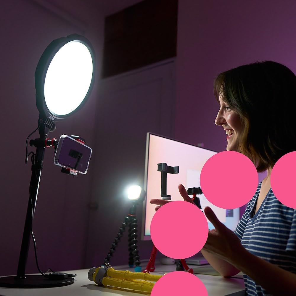 Studio-Deluxe-Beleuchtungsset für Content Creator, Studio Deluxe Licht Kit