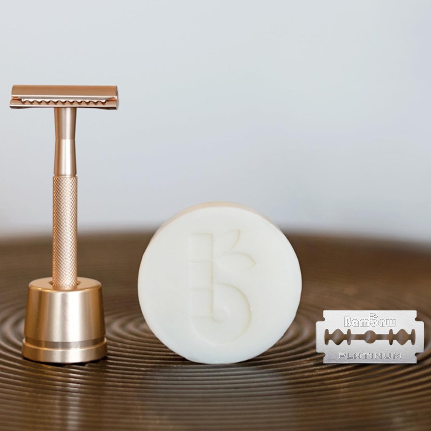 Zero Waste Shaving Kit, Roségold