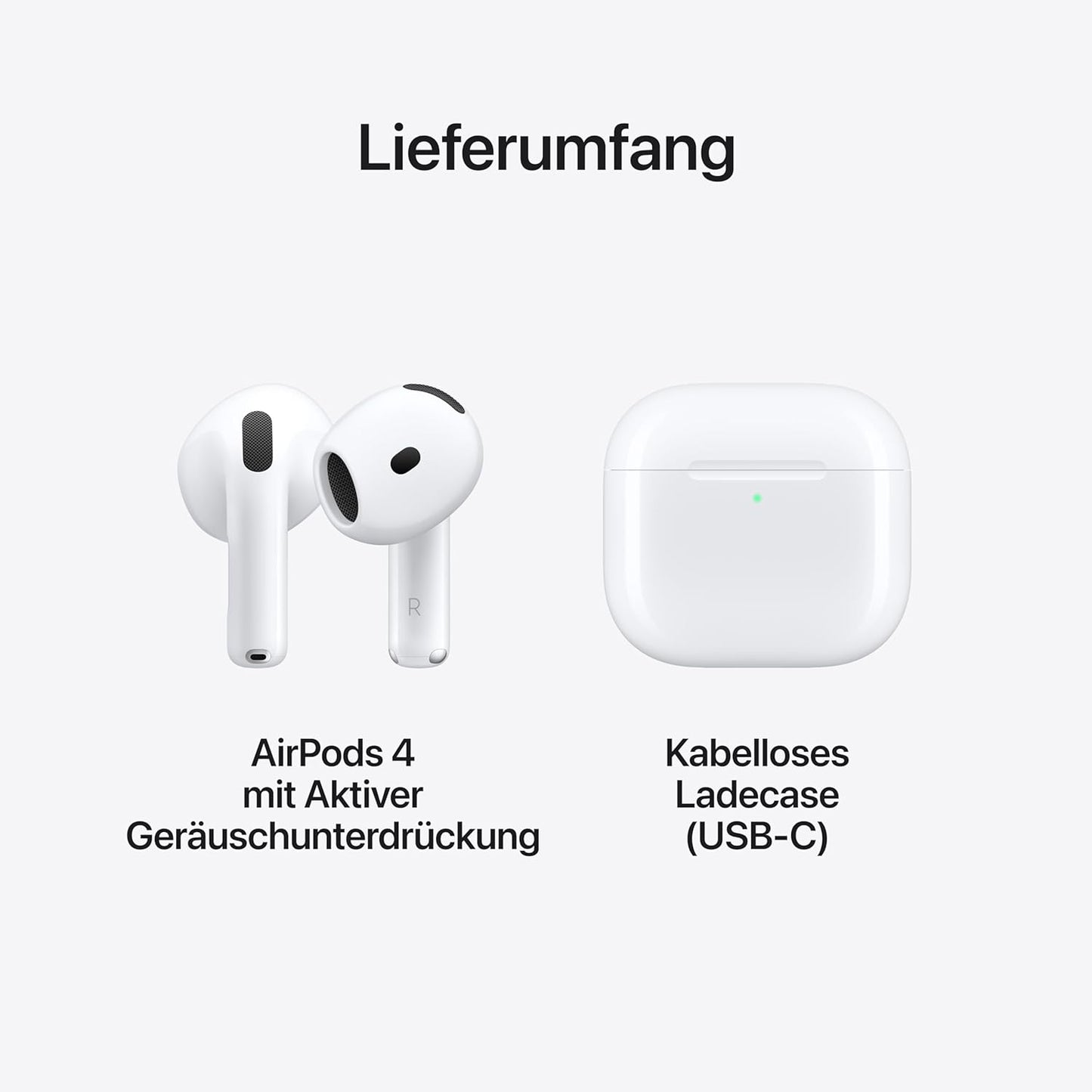 AirPods 4, Mit aktiver Geräuschunterdrückung