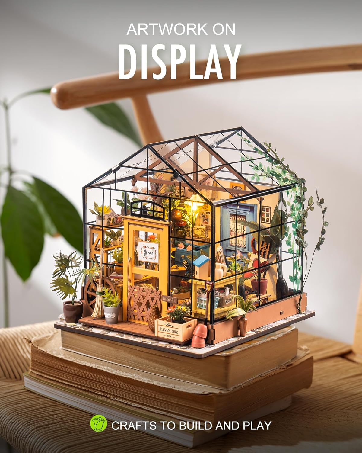 DIY Miniaturhaus Bausatz Cathy's Flower House, Cathy's Flower House
