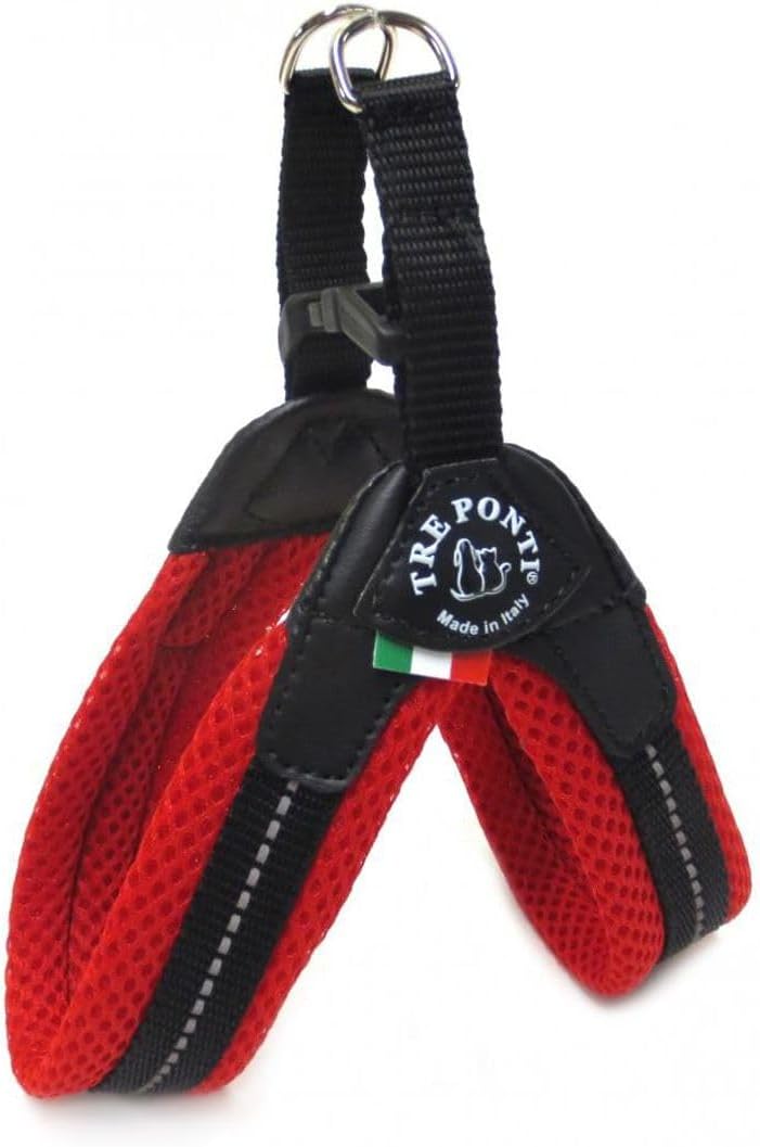 T223R Easy Fit Hundegeschirr, Grösse 2.5 (1er Pack) rot