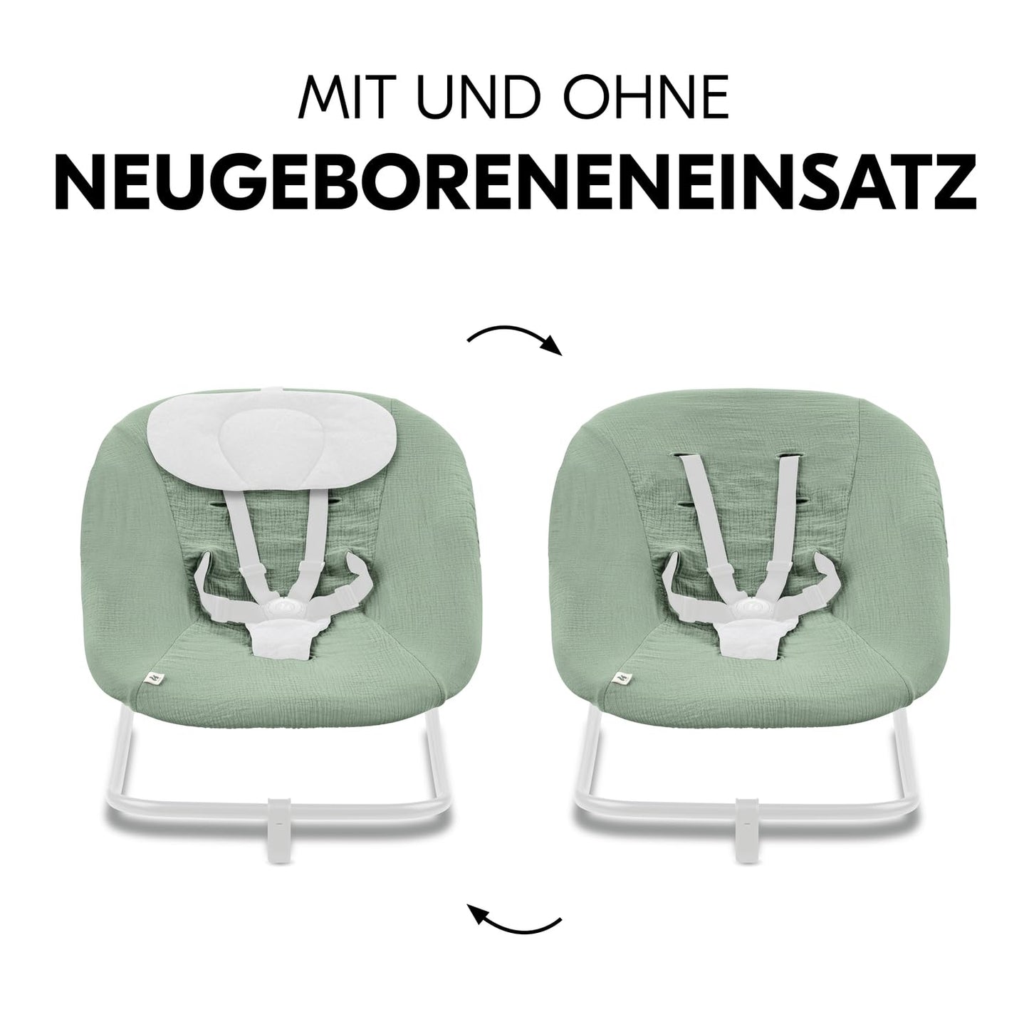 Highchair Bouncer Cover, Sage