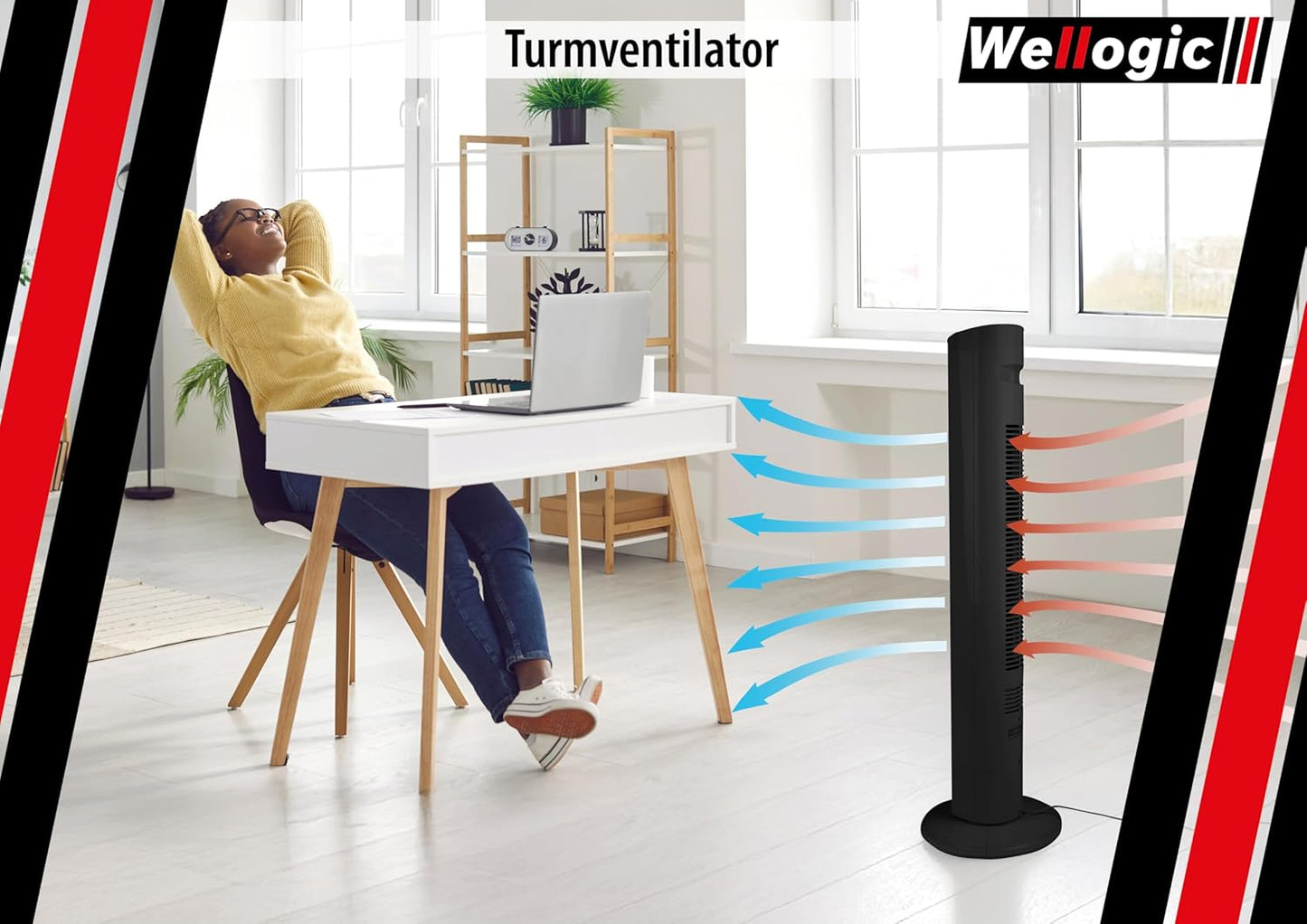 Leiser Turmventilator