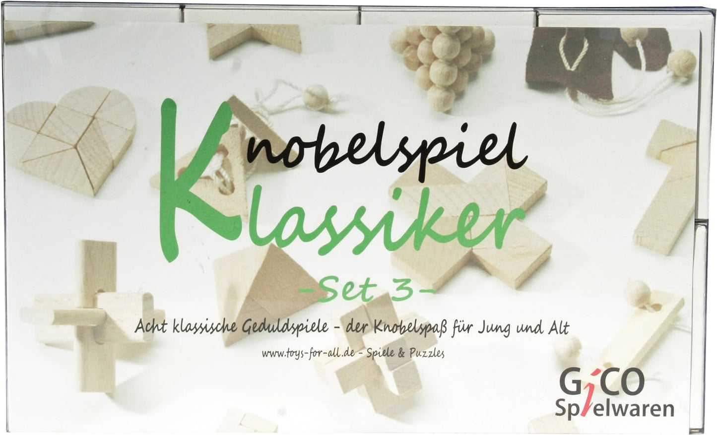 Knobelspiel Klassiker Set, Set 3