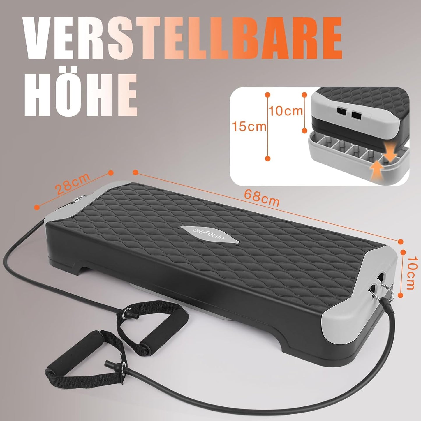 Stepper mit Widerstandsbändern