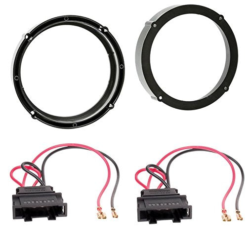 Lautsprecher Adapterringe-Set 165 mm für VW