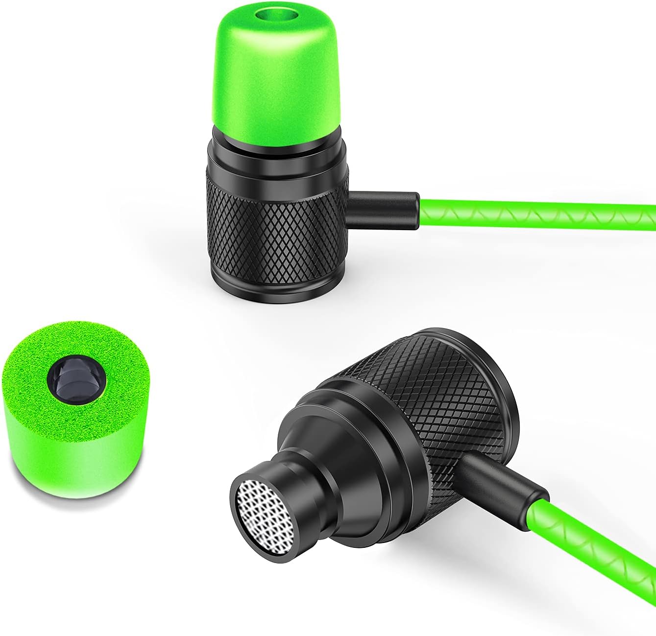 In-Ear-Kopfhörer, 3.5 mm Grün