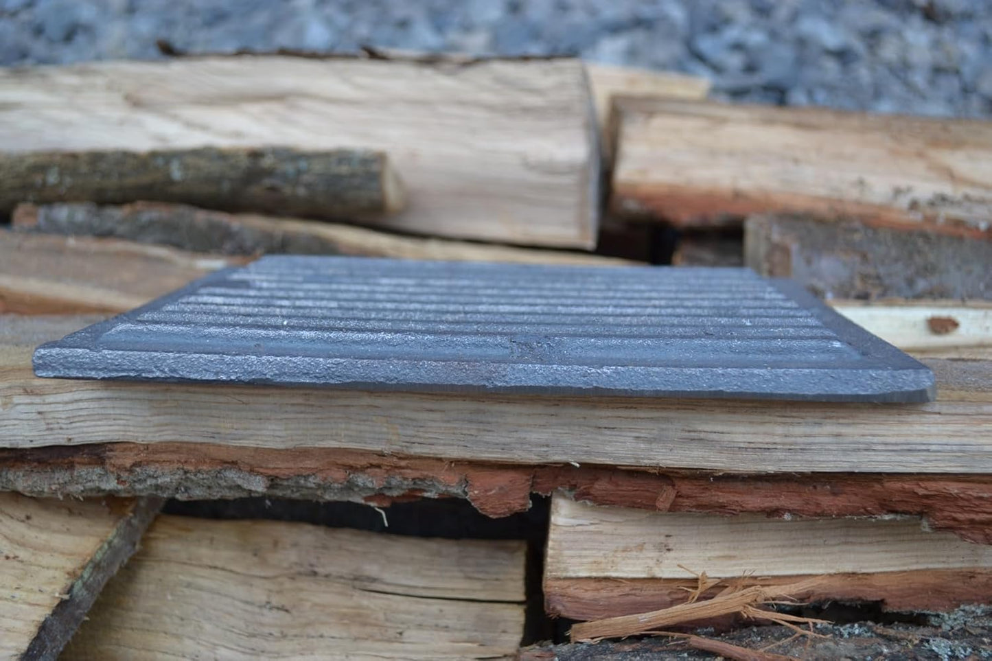 Ofenrost, Gusseisen 22,7 x 18,8 cm