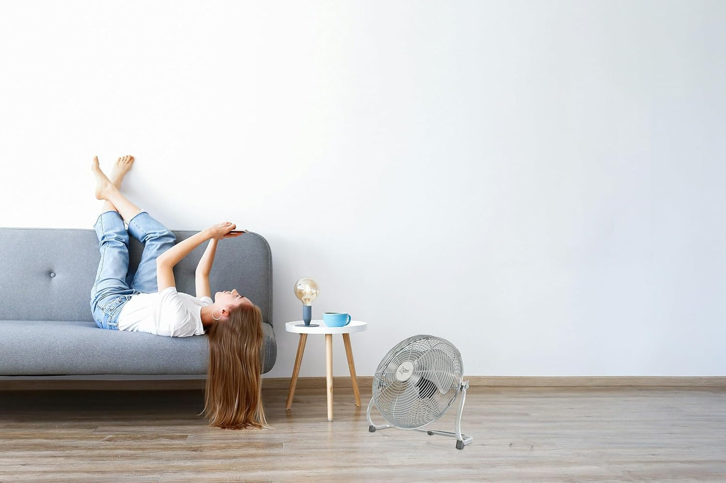 Bodenventilator CoolBreeze 3500 BV, leise, tragbar