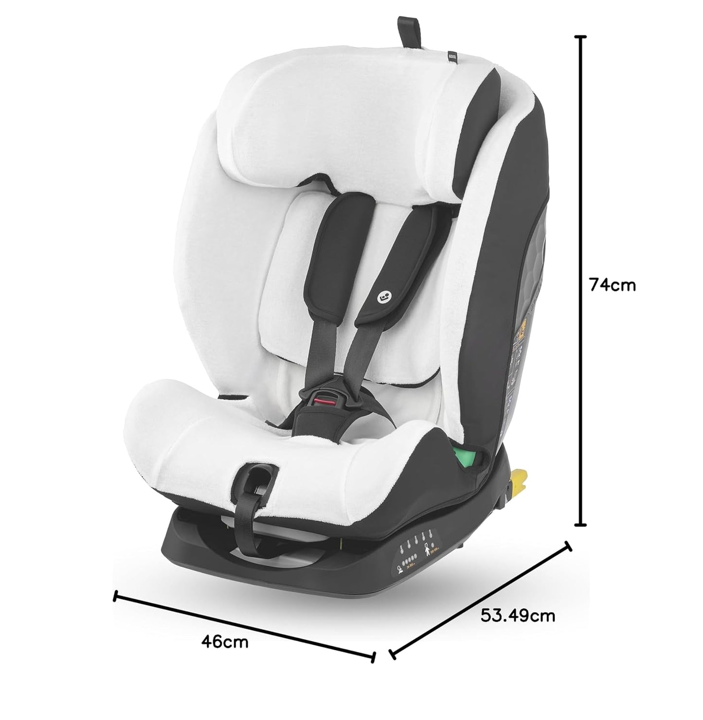 Babyschalenbezug, Natural White